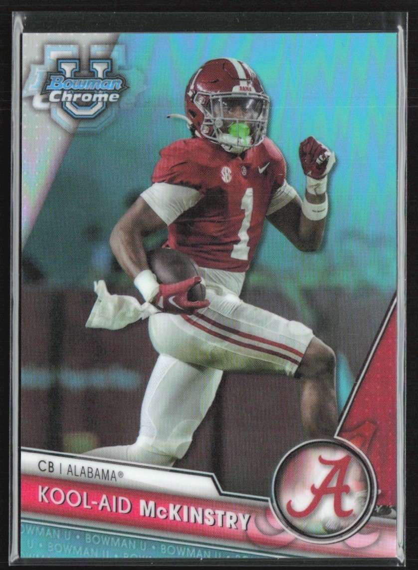 Kool-Aid McKinstry 2023 Bowman University Chrome U Aqua Refractor /299 #70