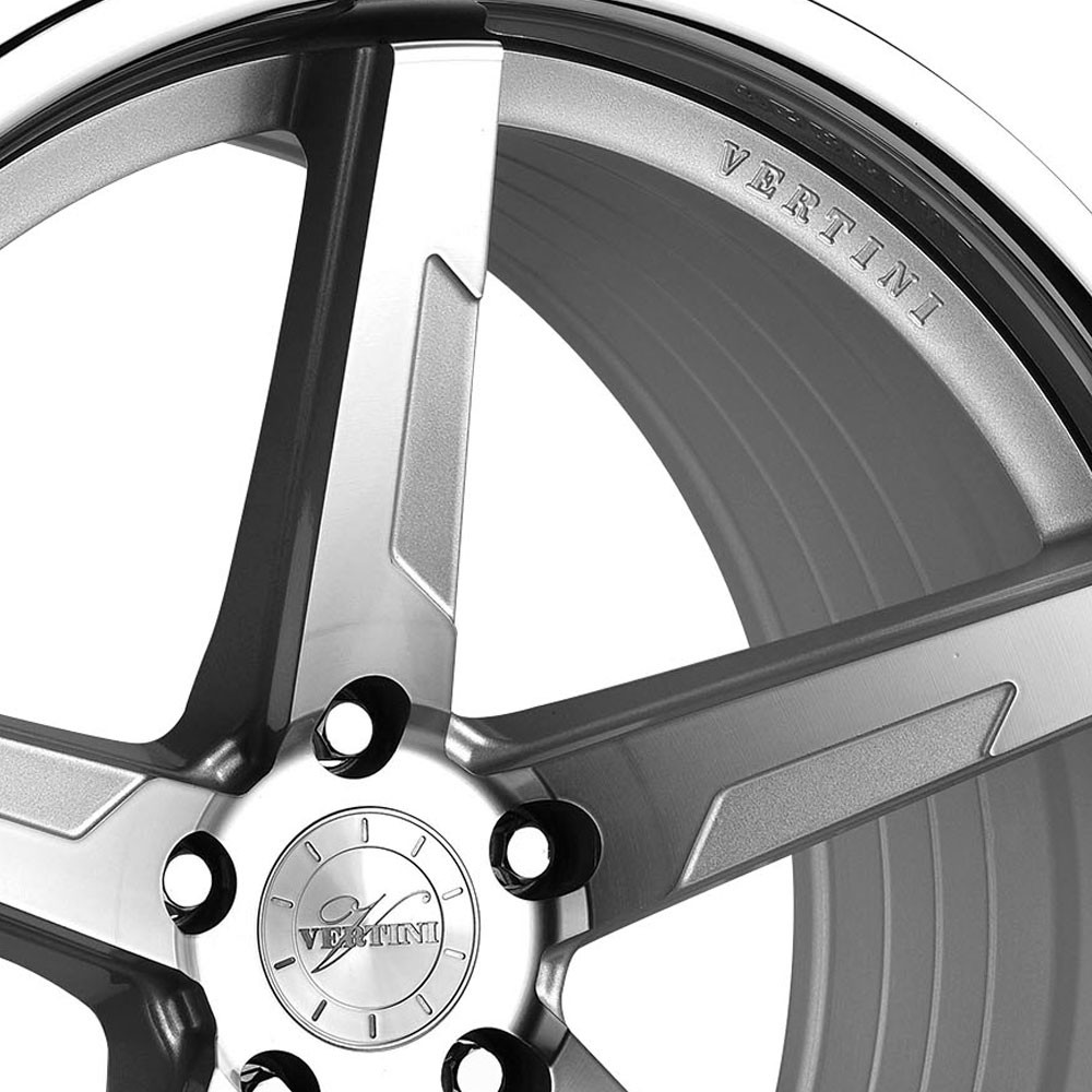20" Vertini RFS1.7 Silver 20x9 20x10.5 Forged Wheels Rims Fits Maserati Ghibli