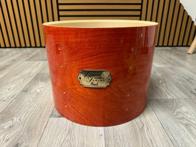 Pearl Export Tom Drum Shell 12 x9  Bare Wood Project #OX95