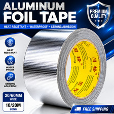 High Temperature Resistant Aluminum Foil Tape, Waterproof and Oil-proof