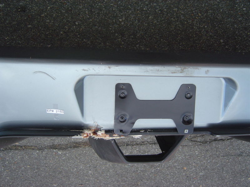 Ferrari 360 Modena / Spider Rear Bumper Silver 64853710