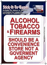 ATF – Decal Sticker Gun Security