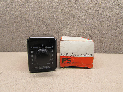 SYRACUSE ELECTRONICS TNR/D-00600 TIME DELAY RELAY .1-1SEC 24VDC