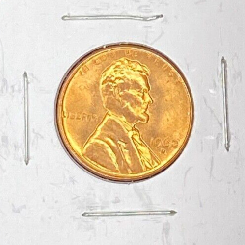 1960 Denver Mint Lincoln Memorial Cent Penny UNCIRCULATED  WOW #1071 🇺🇸