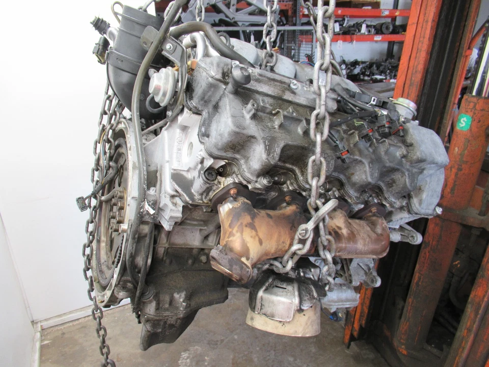 2003 MERCEDES-BENZ E500 RWD M113 V8 5.0L ENGINE MOTOR OEM TESTED WARRANTY - Image 3 of 4