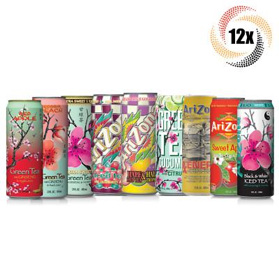 12x Cans Arizona Variety Pack Multiple Flavors 23oz ( Mix & Match Flavors! )