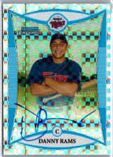 2008 Bowman Chrome Prospects Prospect X-Fractor /250 Danny Rams Rookie Auto RC