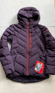 dark eggplant purple north face