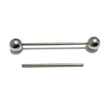 Implant Grade Titanium G23 Internal Thread 8mm Ball AMPALLANG Barbell