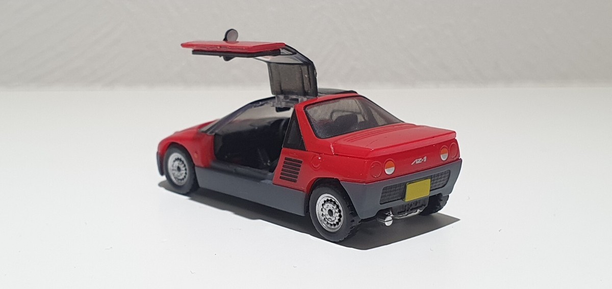 1/64 Toy's Cabin MAZDA AUTOZAM AZ-1 RED car model interchangeable