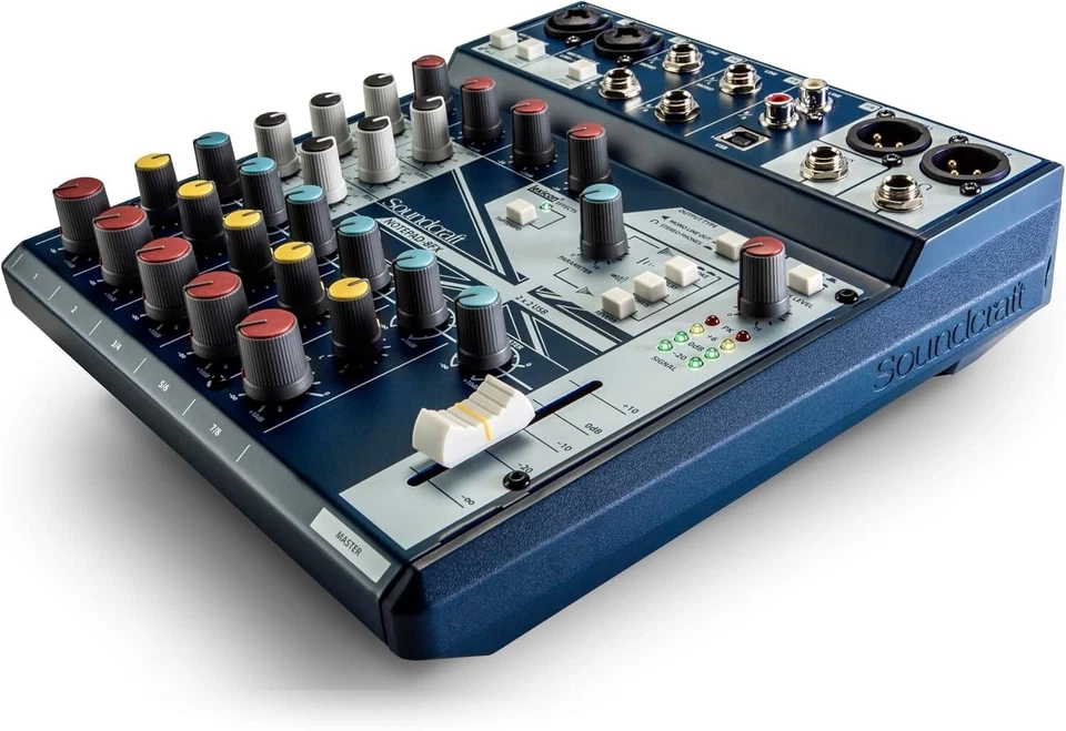 SOUNDCRAFT Notepad-8FX Compact Analog Mixer with USB Audio Interface JP NEW - Image 3 of 4