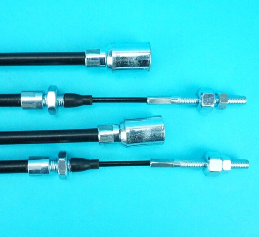 2 x Long Life 1630mm Trailer Brake Cables for Knott on Ifor Williams