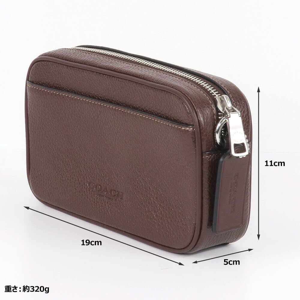 バッグ COACH CR-179 Coach Jayden CR179 Men Crossbody Bag Leather Hunter Green