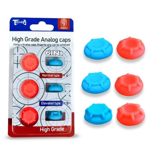 for Switch2 Joystick Cap Generation Handle Silicone Protection Button Height Cap - Picture 13 of 14