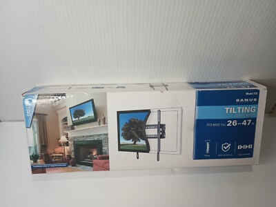 Sanus Viewpoint Tilting Tv Wall Mount Model F35 Fits Most 26''-47'' Tvs