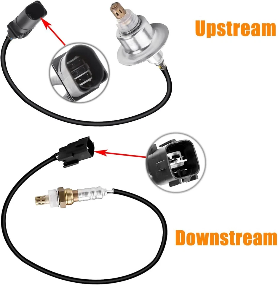 2PCS Upstream & Downstream Oxygen O2 Sensor For 2010-15 Hyundai Tucson 2.0L 2.4L - Image 2 of 4
