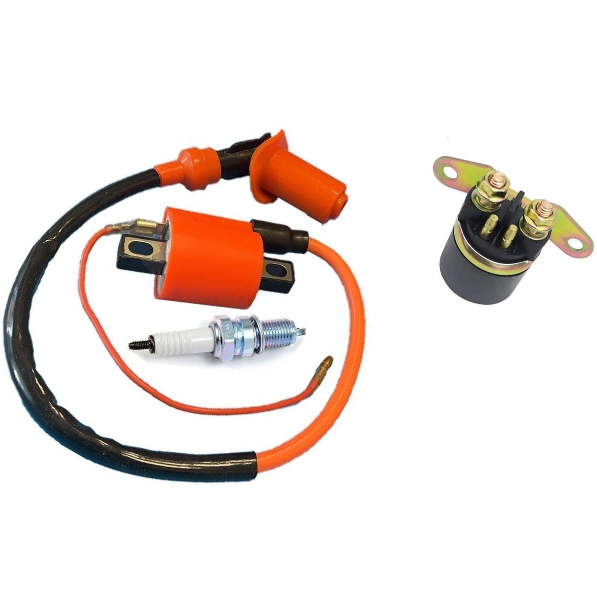 For Arctic Cat 250 300 2X4 4X4 Ignition Coil +Spark Plug+Starter