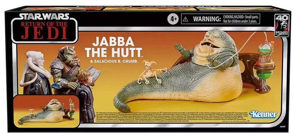 STAR WARS vintage Collection BLACK SERIES JABBA THE HUT and SALACIOUS B. CRUMB - Photo 1/4