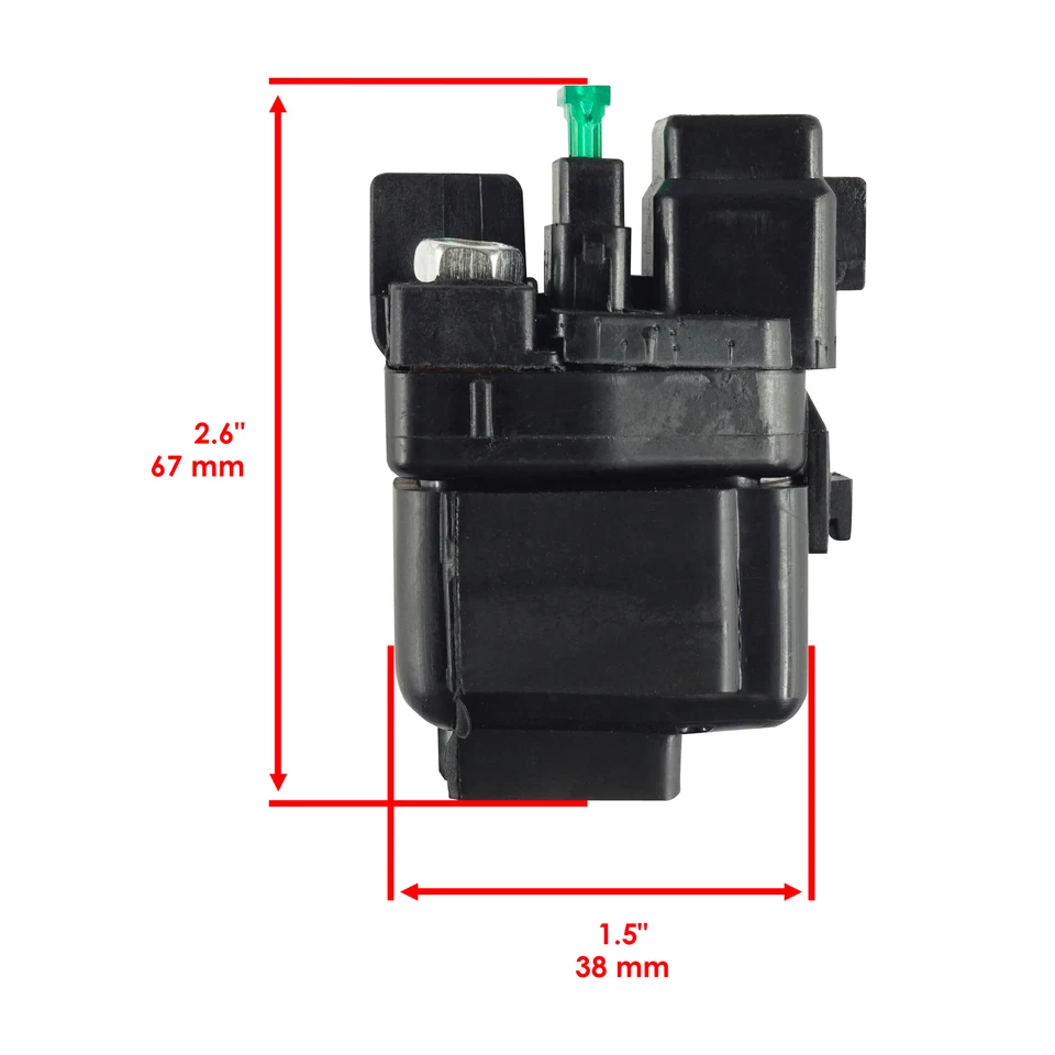 Relé solenoide de arranque Caltric para Suzuki DR650SE DR 650SE 1996-2017 / 2013-2024 Foto 2 de 4