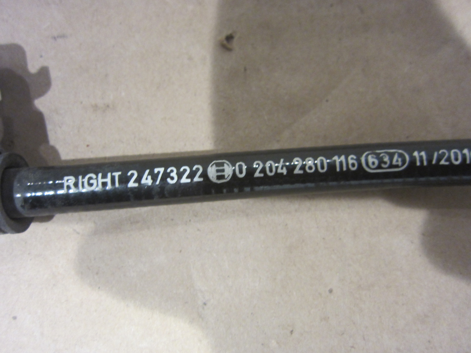Ferrari California - RH E-Brake Cable  - P/N 247322