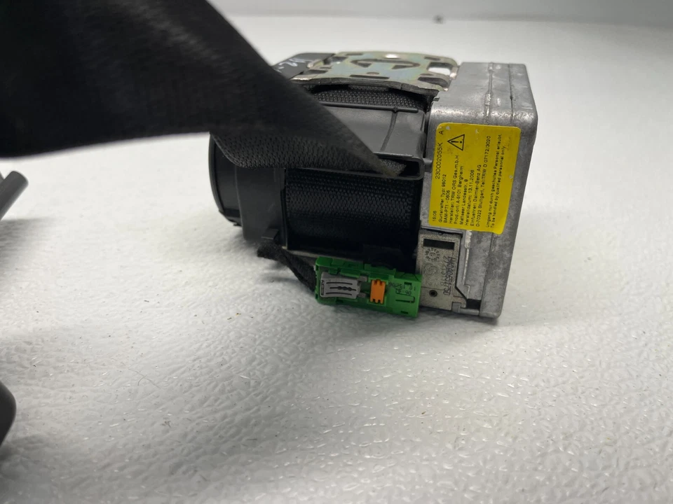 2001-07 MERCEDES-BENZ W203, C230, C280, C350 CINTURÓN DE SEGURIDAD DELANTERO IZQUIERDO RETRACTOR OEM Foto 4 de 4