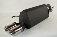 EndschalldäMpfer Auspuff Fiat Punto Evo 1.4I / 1.4I 16V / 1.2I 09-12 - 2X70Mm