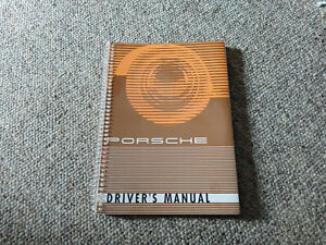 Brand new Porsche 356B (T5) drivers / owners manual 1960-61 models only