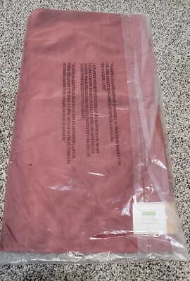 Pottery Barn Luxe Washed Velvet Sham 12 x 26 New Cardinal Red Housse De Coussin