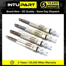 IntuPart 4X FOR OPEL VIVARO 1.9 DTI (2001-2006) DIESEL HEATER GLOW PLUGS FULL SE