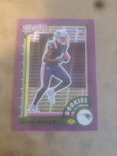 2022 Classics Pierre Strong Jr. Rookie Purple  /50 Patriots !!!
