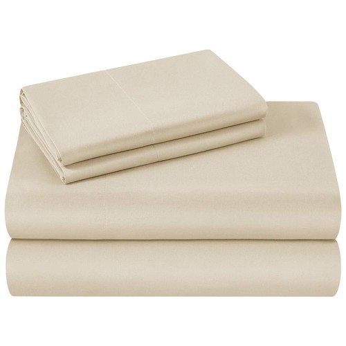 300 fili lenzuola aderenti - lenzuola super morbide 100% cotone lussuose aderenti - Foto 2 di 9