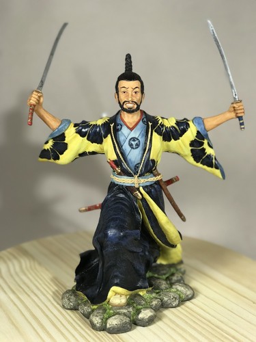 Japanese Samurai Statue, Nitô | eBay