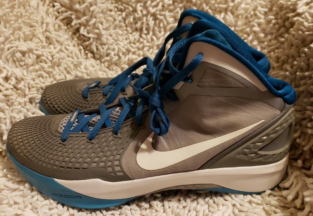 Nike HYPERDUNK 2011 Griffin PE Mens 17 Gray/ Turquoise