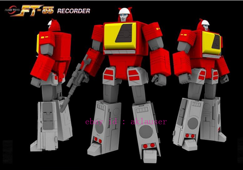 Fans toys Collection Ft-55 Recorder Ft55 Blaster Action Figure Toy In Stock - 第 1/9 張圖片