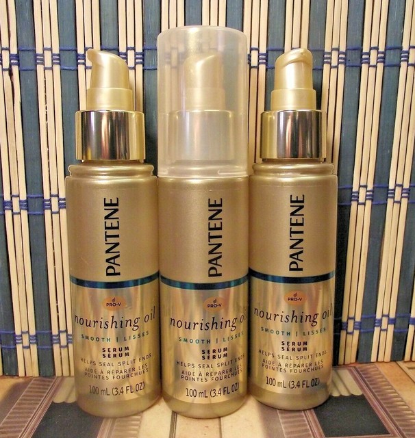 3 New Pantene ProV Lightweight Nourishing Hair Oil Treatment Serum Split End eBay