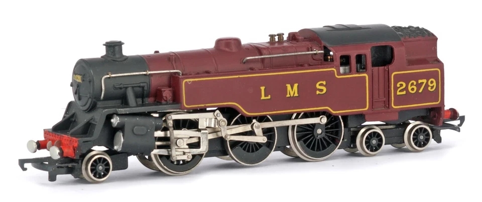 Vintage WRENN OO/HO W2219 2-6-4 TANK MOCOMOTIVE LMS road number #2679 - Image 2 of 4