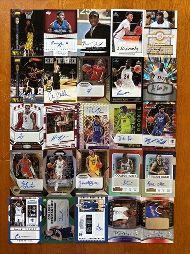 (50) Tarjetas autografiadas de baloncesto - firmadas por la NBA - Imagen 3 de 3