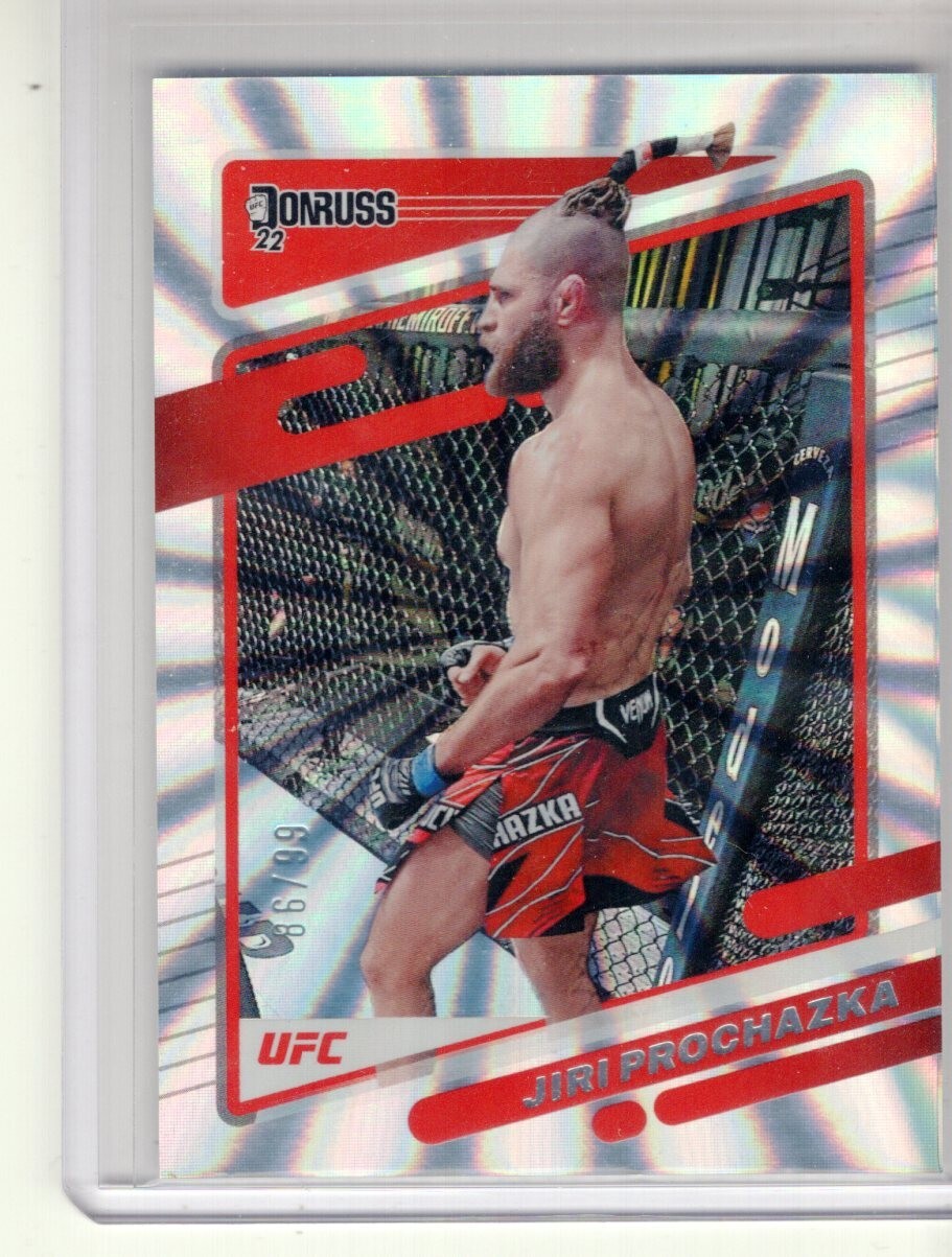 2022 DONRUSS UFC 81 Jiri Prochazka Laser Holo /99