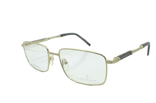 CHARRIOL PC71065 C02 Eyeglasses Shiny Silver Gold Black 