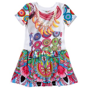 Desigual Sommer Kleid Fur Madchen Gr 13 14 Gr 164 Neu Mit Etikett Ebay