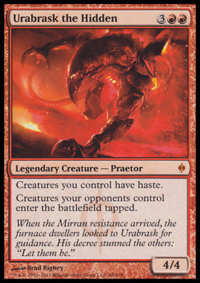 MTG URABASK THE HIDDEN EXC - URABASK THE HIDDEN - NPH - MAGIC