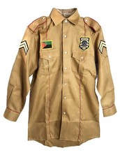 Dwarf Police Department DPD Uniform Shirt Adult Medium Halloween Costume Cosplay