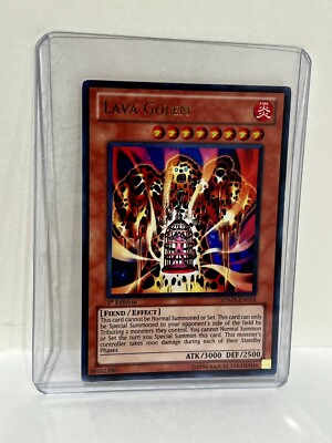 Yu-Gi-Oh! Lava Golem IOC-SE4 Ultra Rare LP Limited 1st Edition