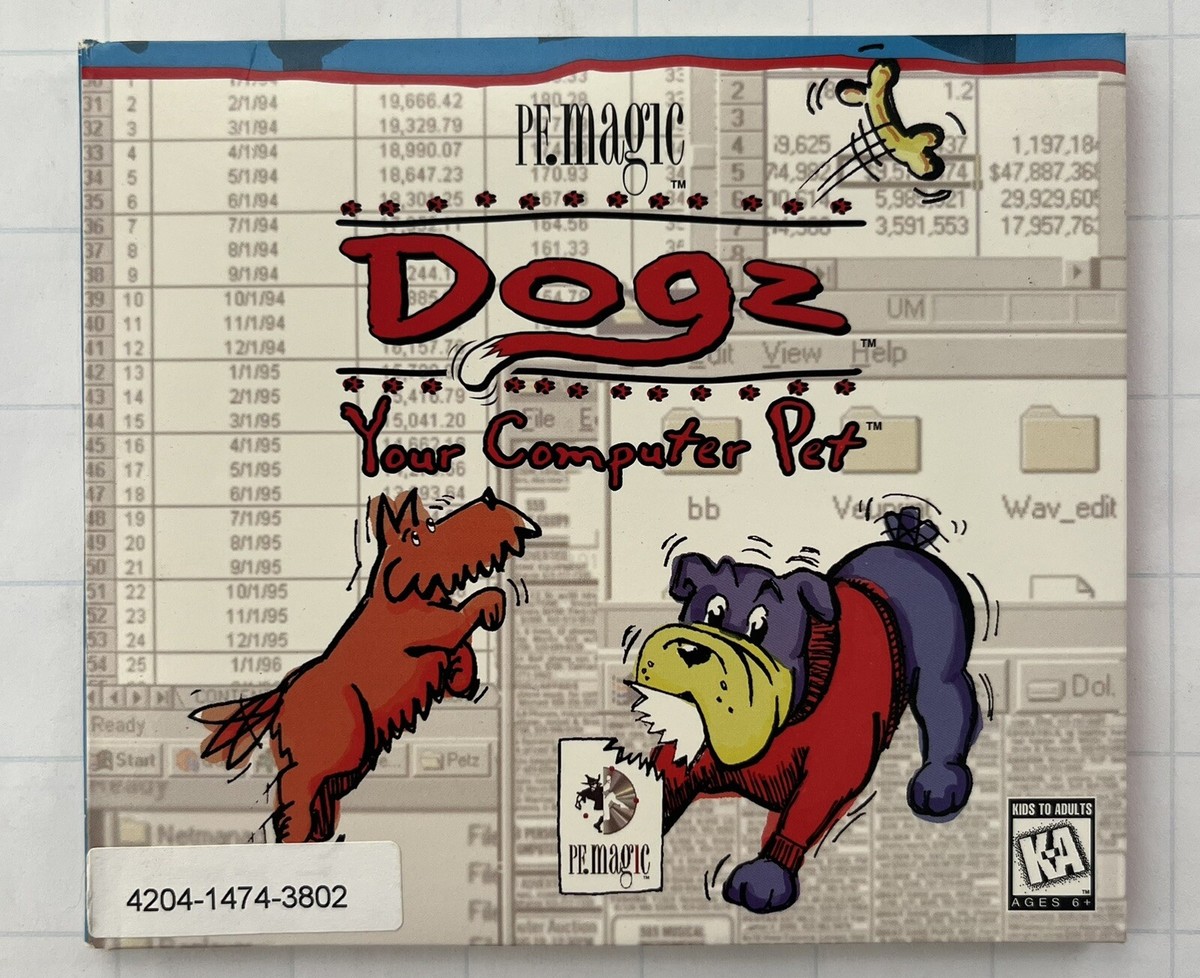 Dogz Your Computer Pet PC Game Computer Software Video Game