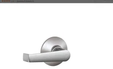 Schlage F10 ELA 626 Elan Door Lever  Hall & Closet Passage Satin Chrome NON LOCK