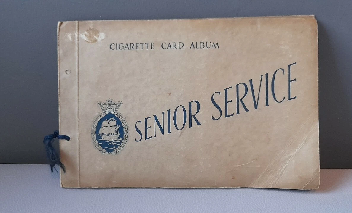 senior service cigarette card album Complete/Full Sets In Official Album Collectable Senior Service &  Pattreiouex Cigarette Cards for sale