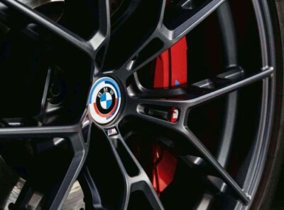 BMW Genuine M 50th Year Anniversary Wheel Centre Cap Badge