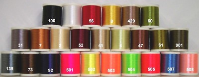 Danville 140 DENIER FLYMASTER PLUS WAXED THREAD 100 Yard Spool Fly & Jig Tying