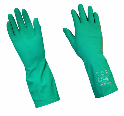 12 Paar Marken NITRIL Schutz-Handschuhe Solve Gr 8. M Hygienehandschuhe