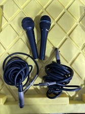 Rsq P10 And P30 Dynamic Microphone Imp.400 -untested For Parts Can’t Test-